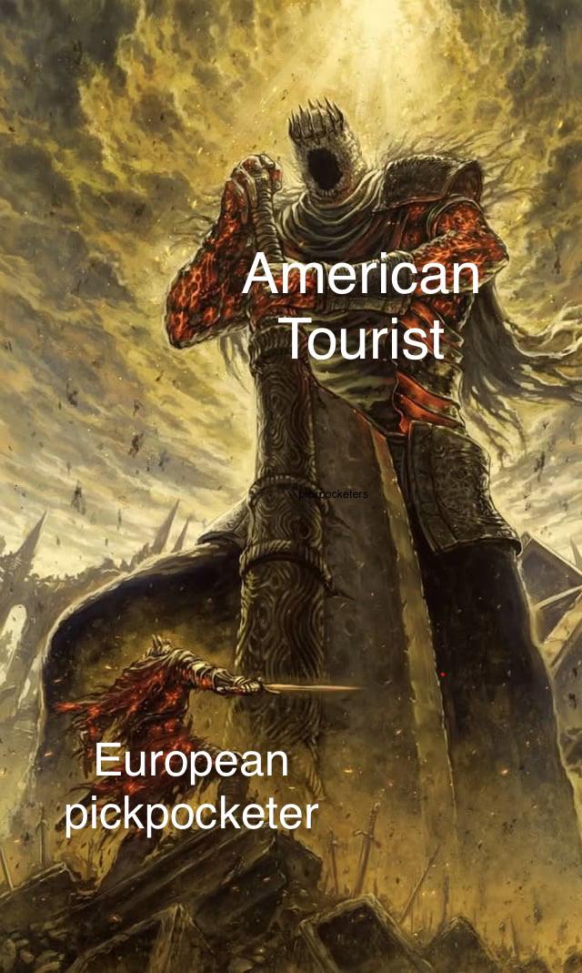 Weakest American vs Strongest European Pickpocketer