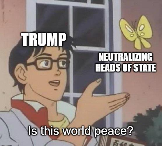 Trump peace plan