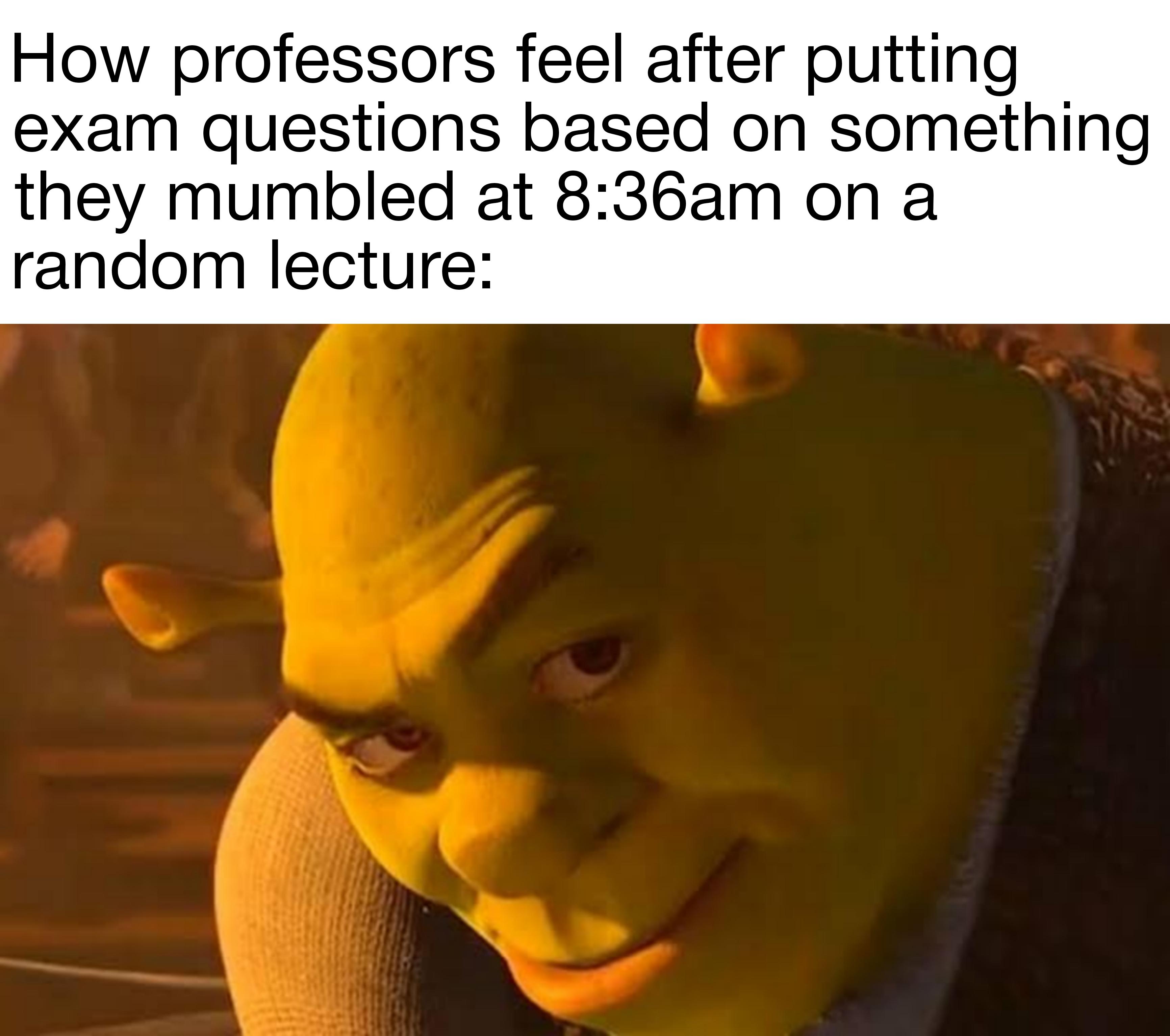 I was sleepy that day