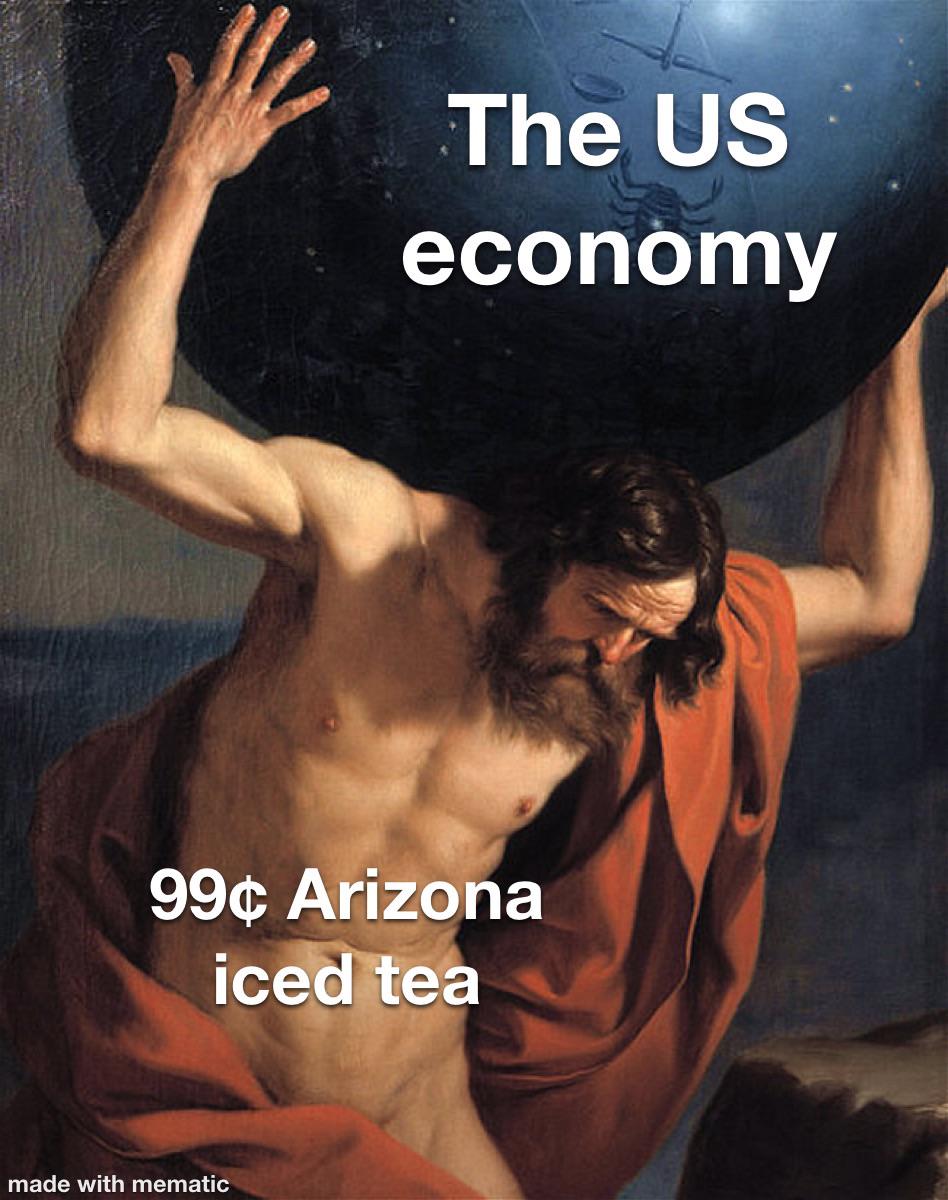 Only thing keeping us from collapse