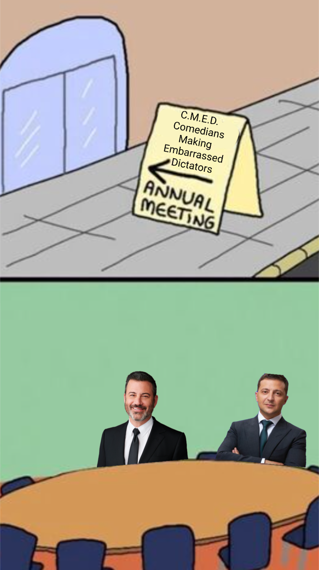 Suits are optional