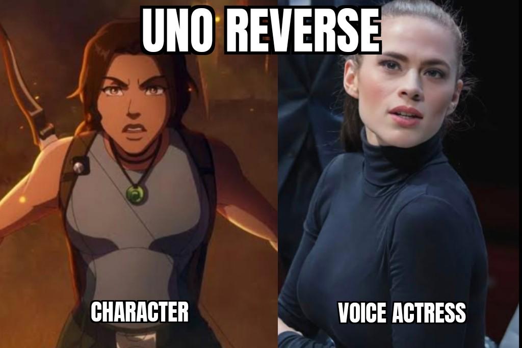 Casts perfect actress, voice only