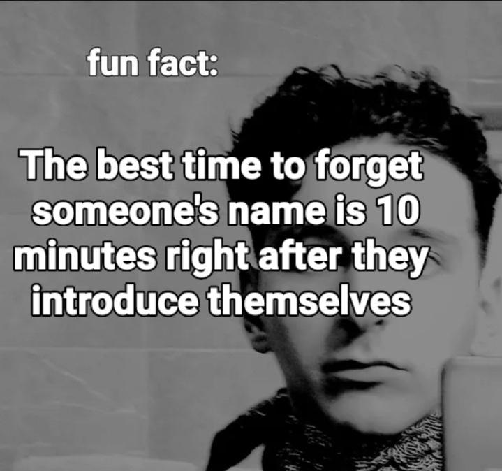 Hmm what was their name again?