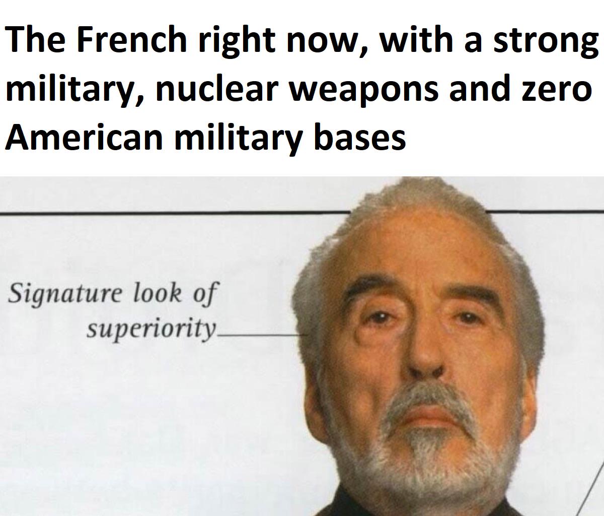 As if we needed to give Pierre any more reasons to act smugly