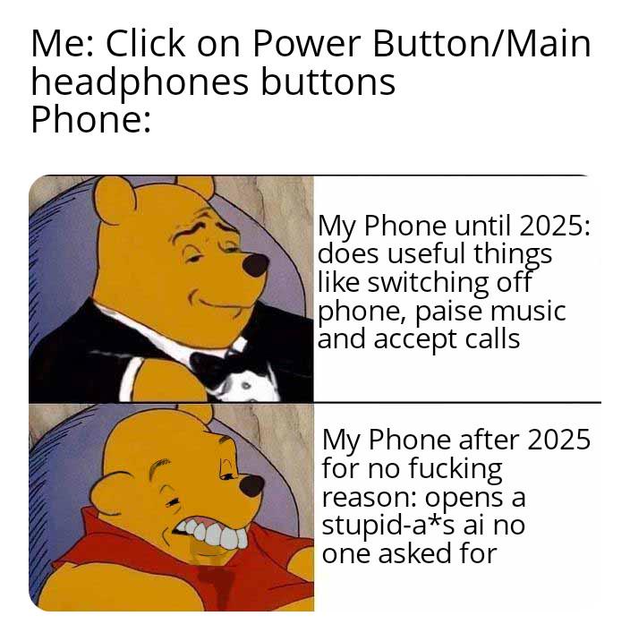 This is not the smartest strategy to push ai on us