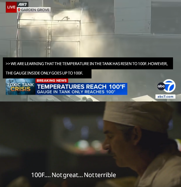 There is no toxic tank crisis in California