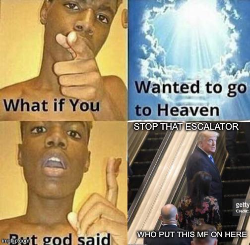 Escalator to heaven