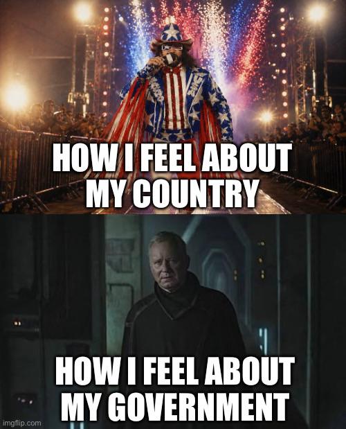 My patriotism, not my lack of it, is precisely why I go full Luthen Rael on this current administration