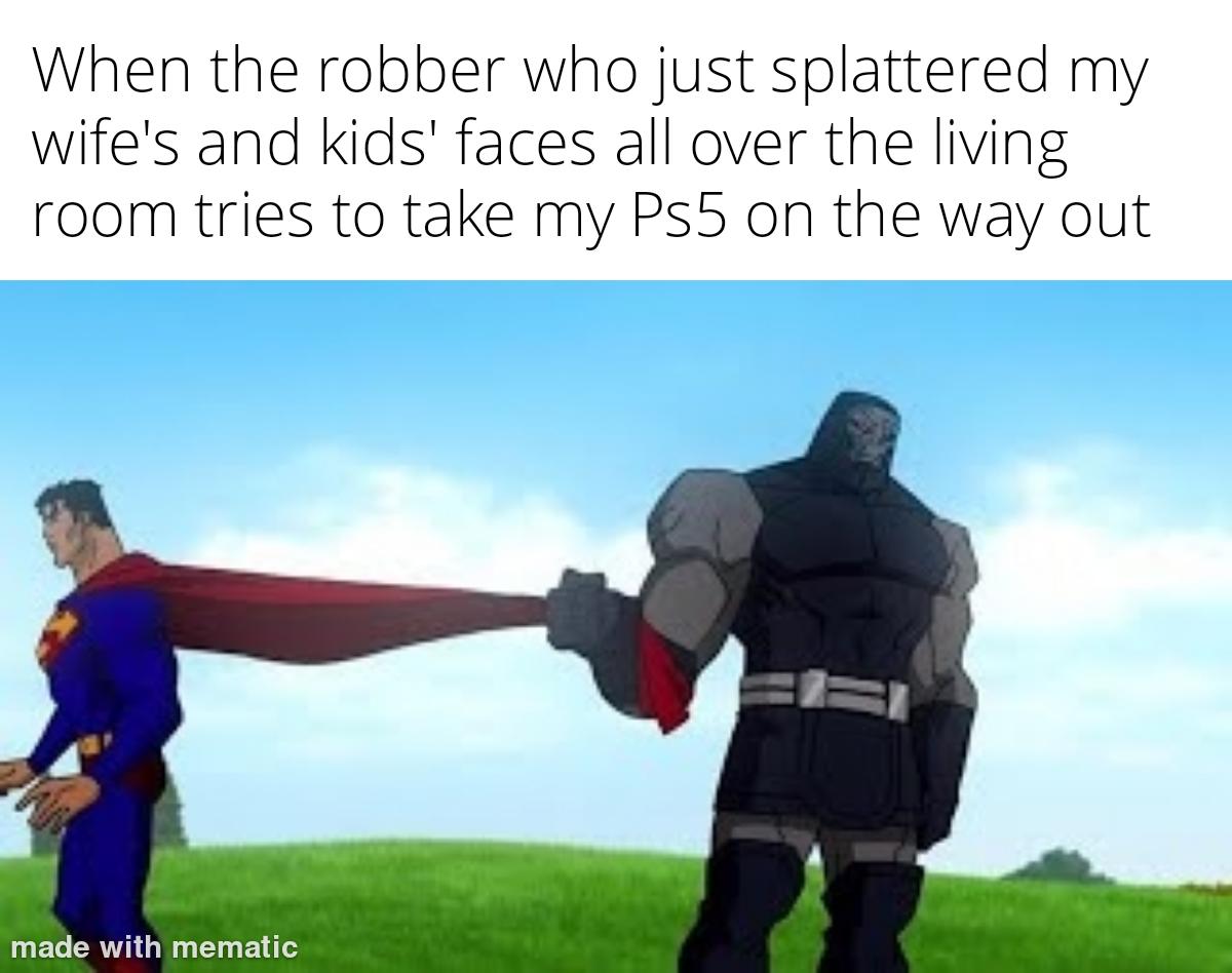 Theres a line and you crossed it bucko