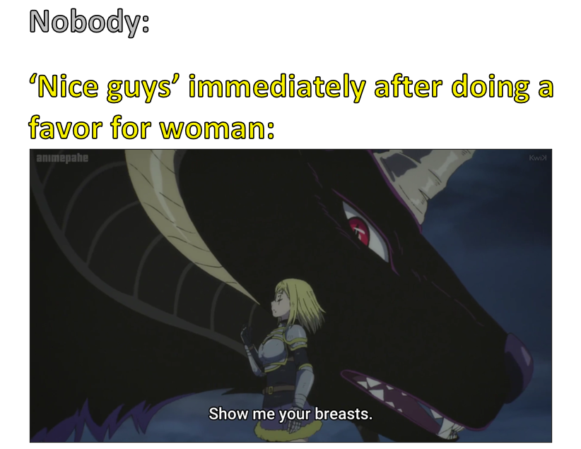 "Breasts now, please."