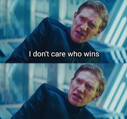 I just don't care