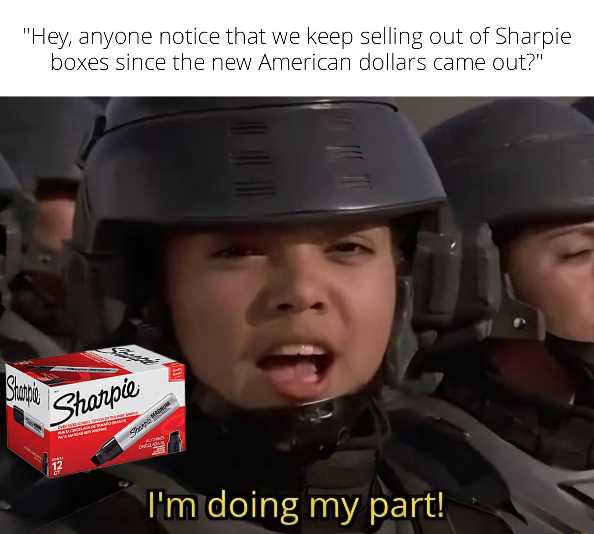 I feel like I'm predicting the future.