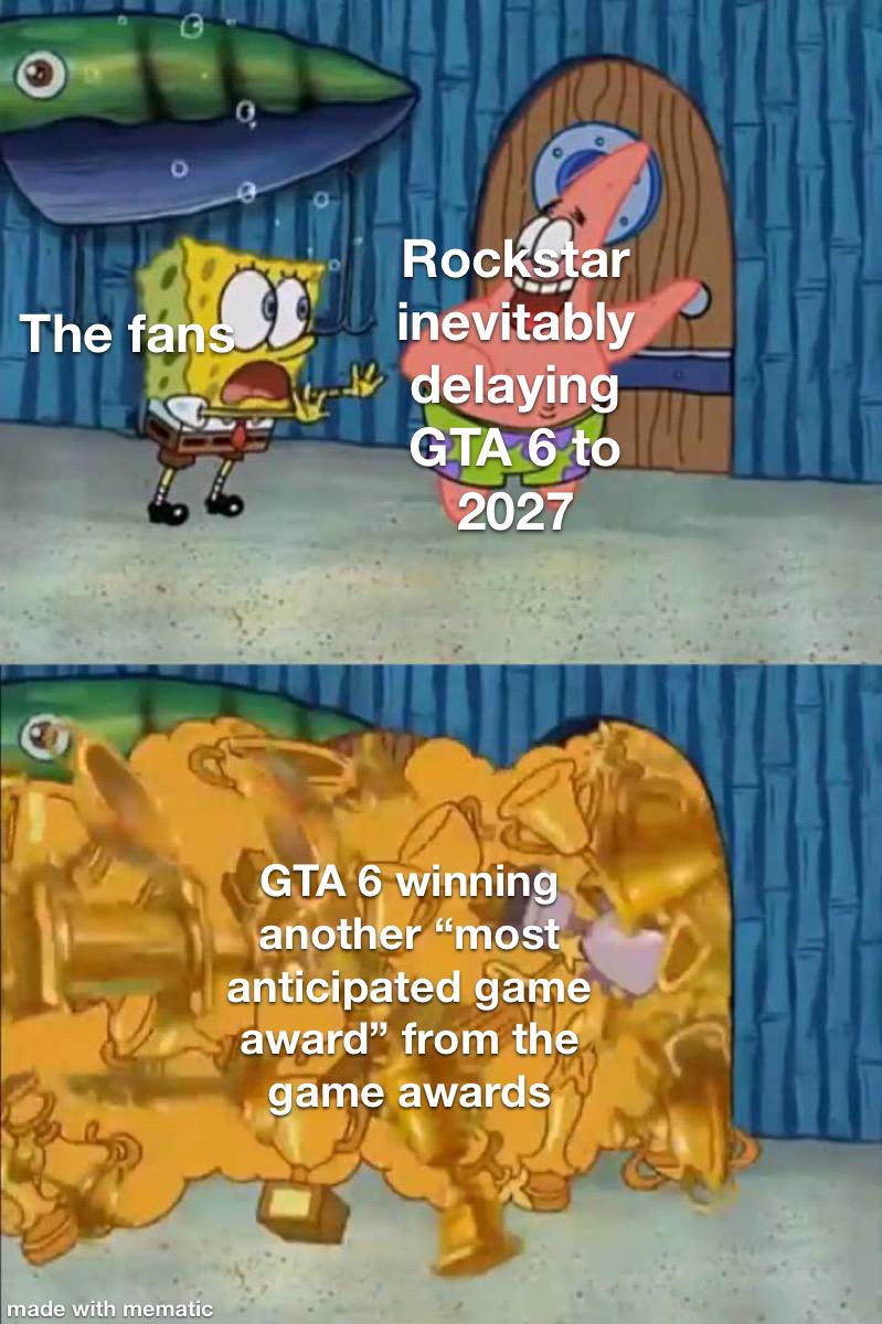 Maybe that’s why it was delayed in the first place so they could win that reward again.